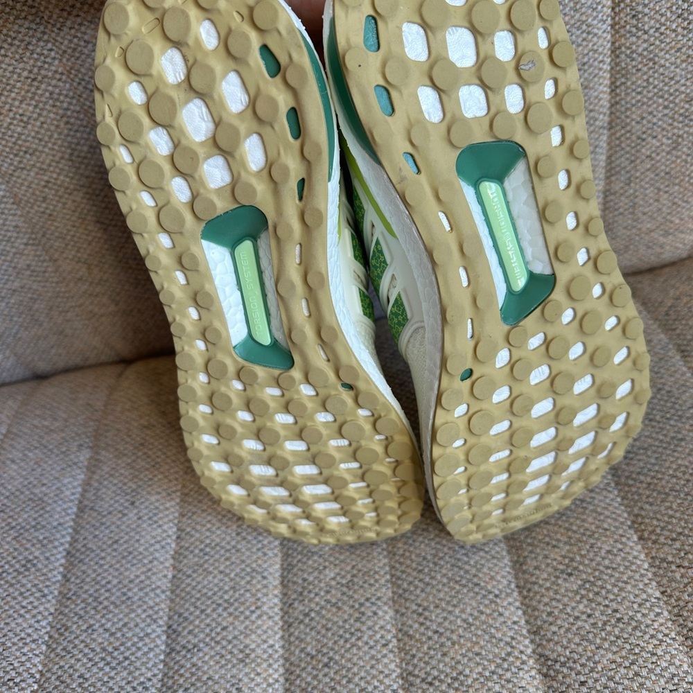 Adidas The Hidden Opponent x UltraBoost 1.0 JS1646 Men's Sz 8.5 White Green - Picture 5 of 5